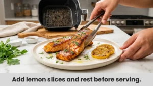 crispy air fryer salmon recipe